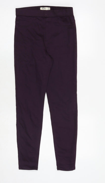 Womens UK Size 6 Marks and Spencer Regular Fit Jegging Purple Jeans