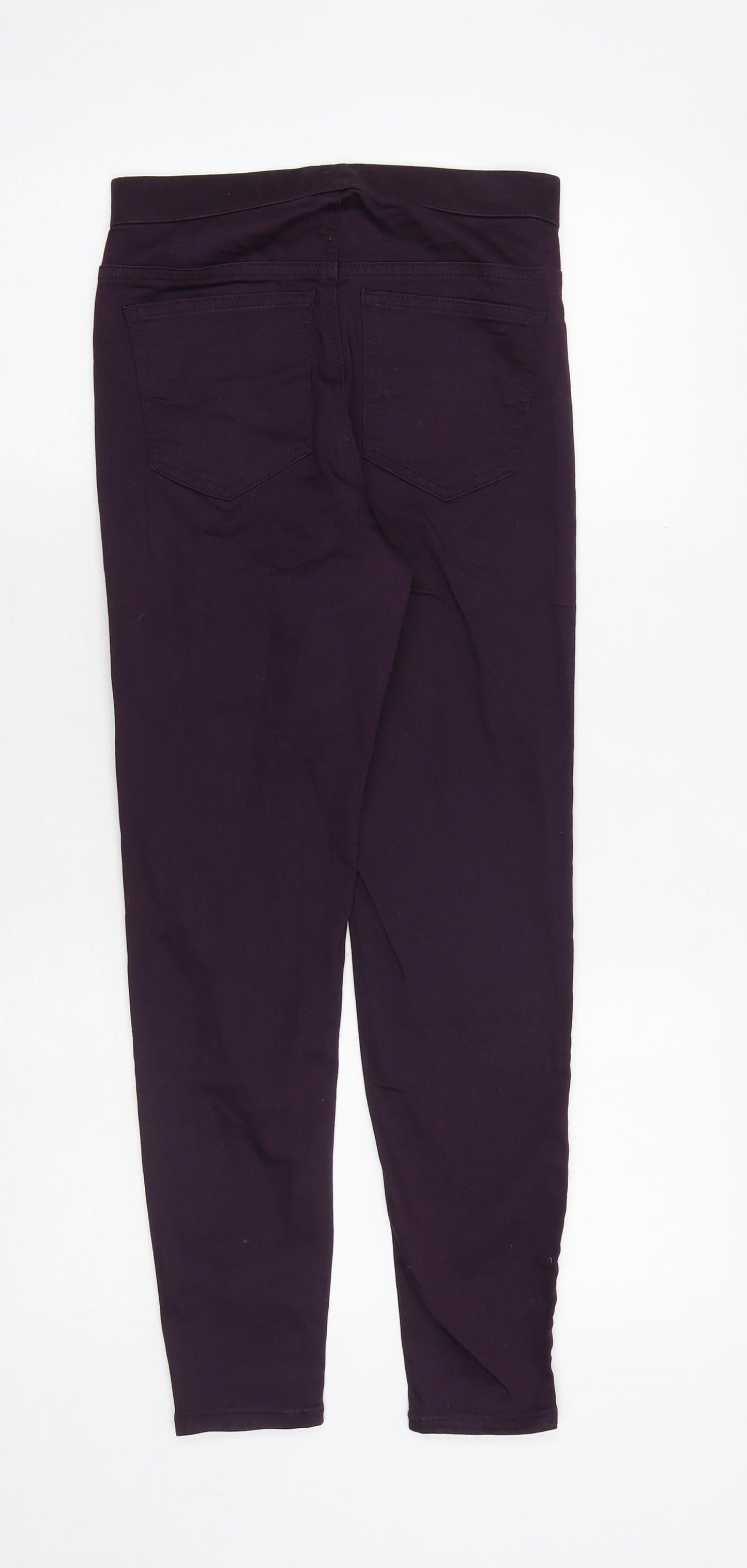 Womens UK Size 6 Marks and Spencer Regular Fit Jegging Purple Jeans