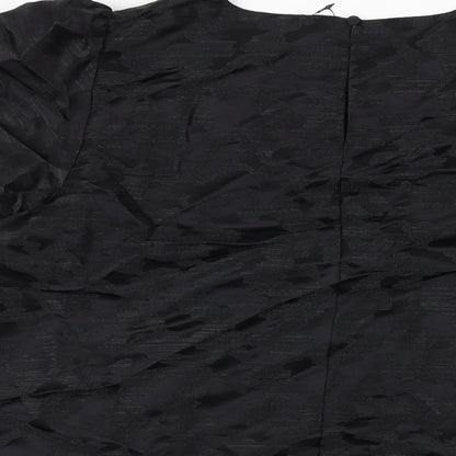 Womens UK Size 18 Marks and Spencer Black Cropped Tank