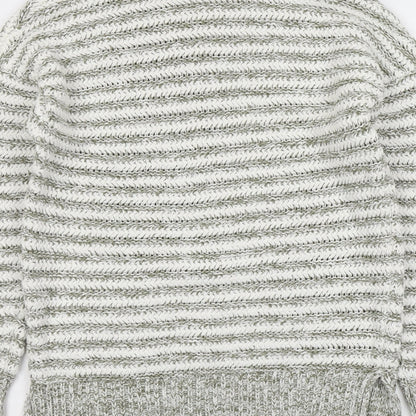 Womens UK Size 14 M&Co Grey Pullover Jumper