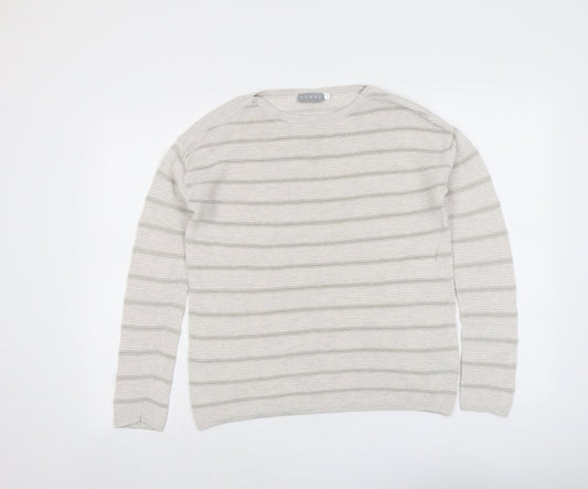Womens UK Size S Canda Beige Pullover Jumper
