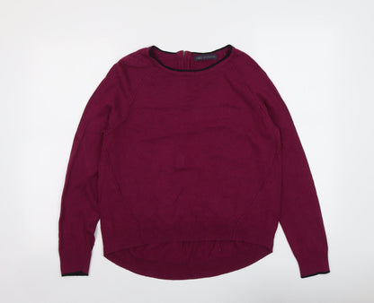 Womens UK Size 14 Marks and Spencer Purple Pullover Jumper