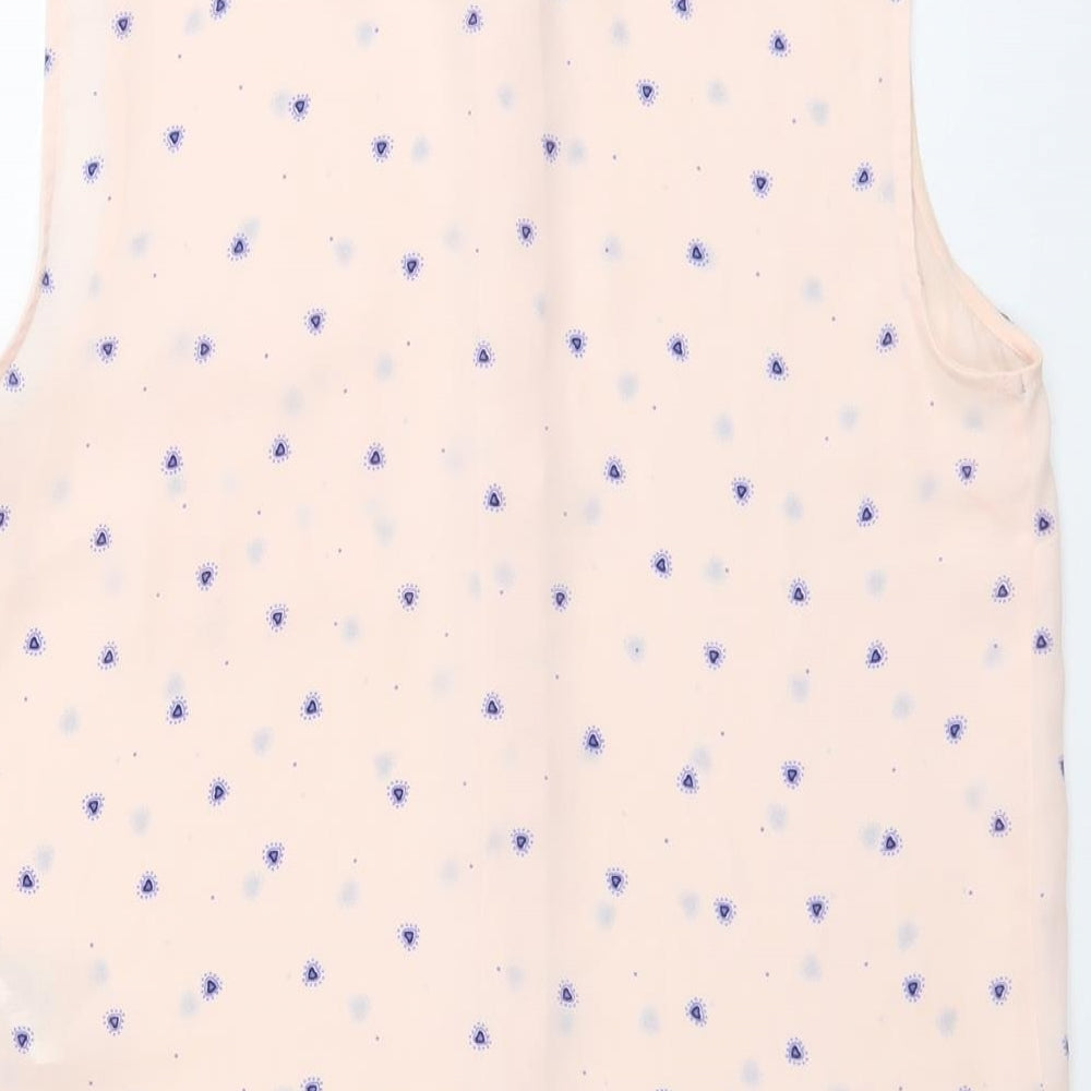 Womens UK Size 10 Marks and Spencer Pink Basic Tank