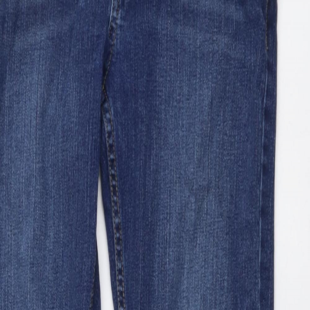 Womens UK Size 30 in SO Denim Regular Fit Skinny Blue Jeans