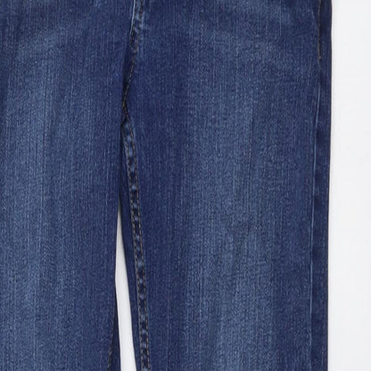 Womens UK Size 30 in SO Denim Regular Fit Skinny Blue Jeans