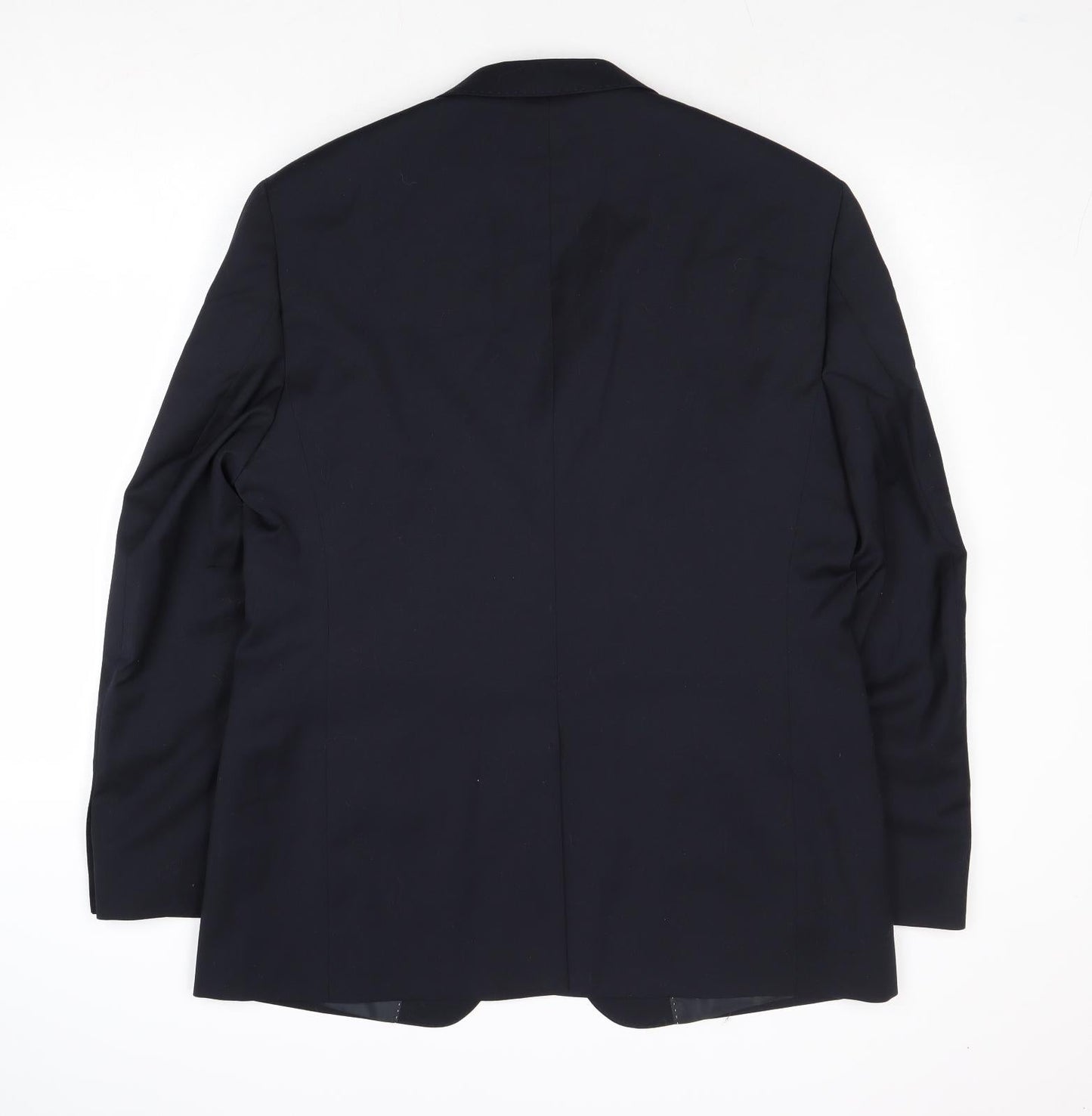 Mens UK Size 42 Marks and Spencer Regular Blue Suit Jacket
