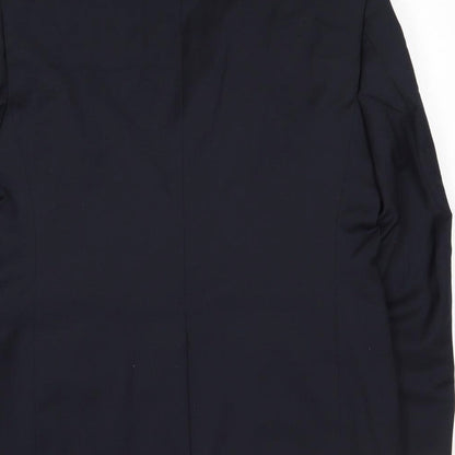 Mens UK Size 42 Marks and Spencer Regular Blue Suit Jacket