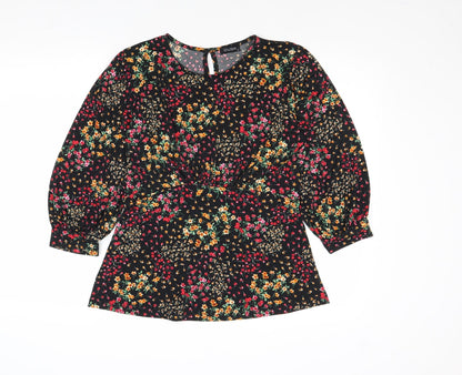 Womens UK Size 12 dusk Multicoloured Basic Blouse