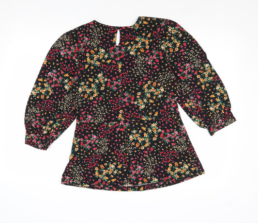 Womens UK Size 12 dusk Multicoloured Basic Blouse