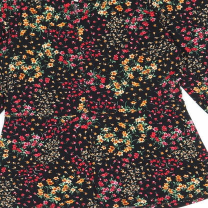 Womens UK Size 12 dusk Multicoloured Basic Blouse