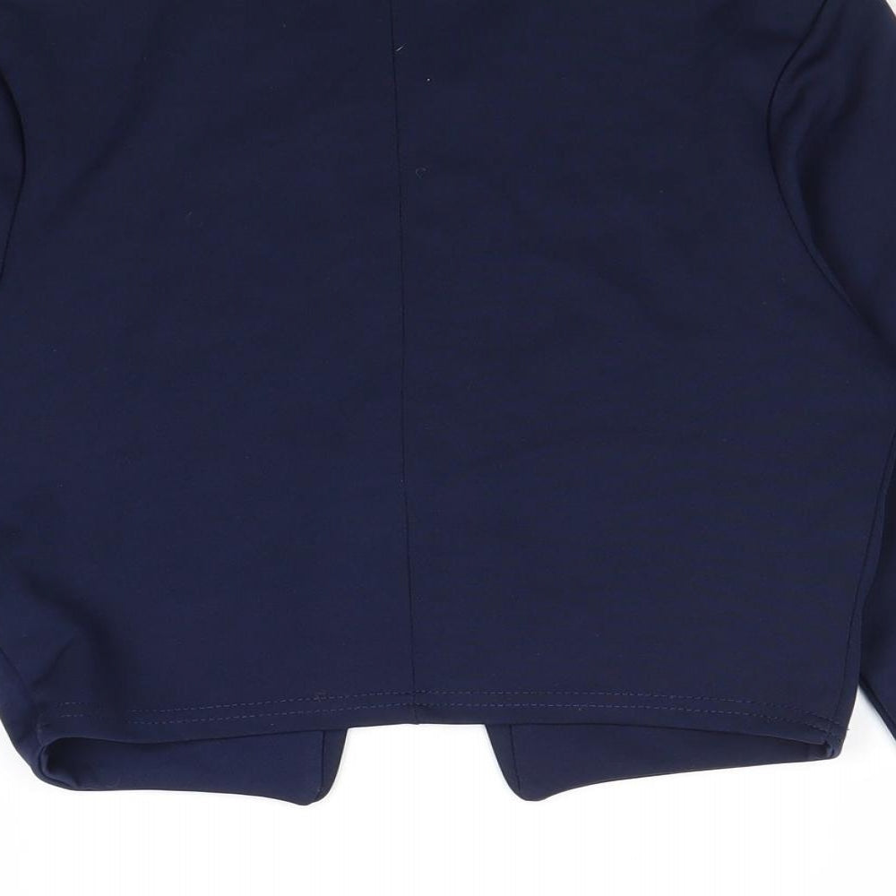 Womens UK Size 12 Quiz Blue Cardigan Jumper