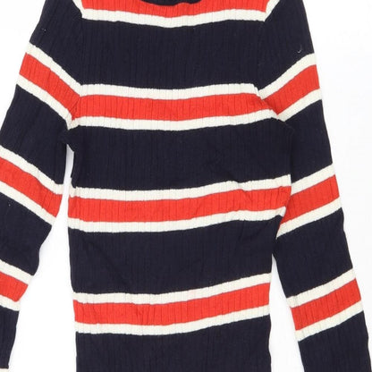 Womens UK Size 4 Divided by H&M Multicoloured Pullover Jumper