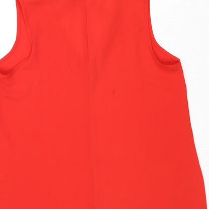 Womens UK Size 12 Select Red Basic Tank