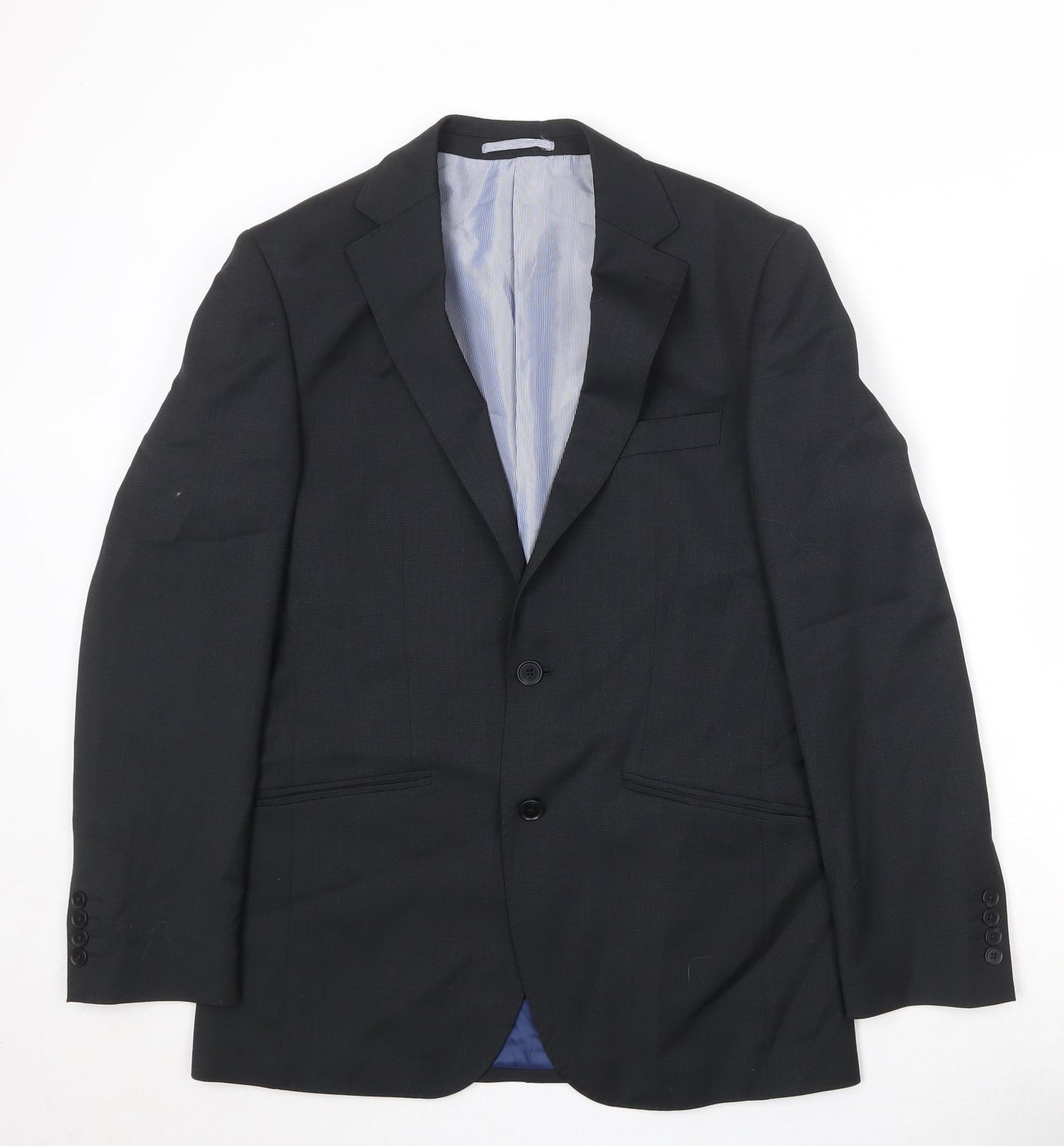 Mens UK Size 38 Marks and Spencer Regular Black Suit Jacket