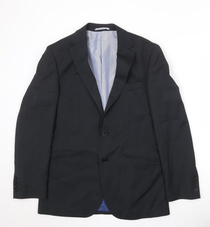 Mens UK Size 38 Marks and Spencer Regular Black Suit Jacket