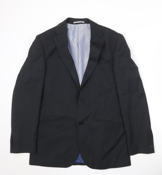 Mens UK Size 38 Marks and Spencer Regular Black Suit Jacket