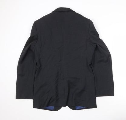 Mens UK Size 38 Marks and Spencer Regular Black Suit Jacket