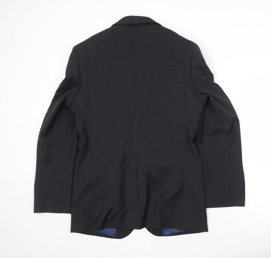 Mens UK Size 38 Marks and Spencer Regular Black Suit Jacket