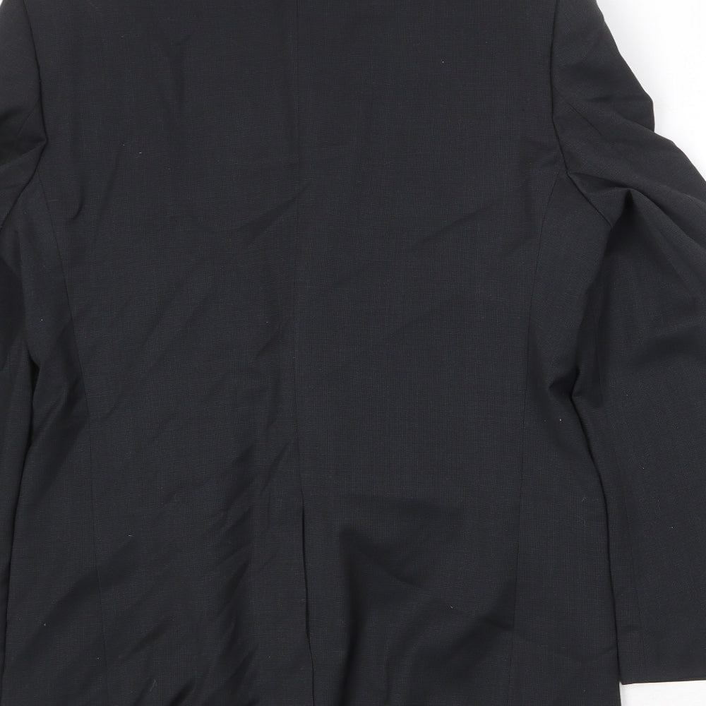 Mens UK Size 38 Marks and Spencer Regular Black Suit Jacket