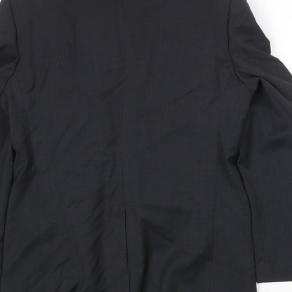 Mens UK Size 38 Marks and Spencer Regular Black Suit Jacket