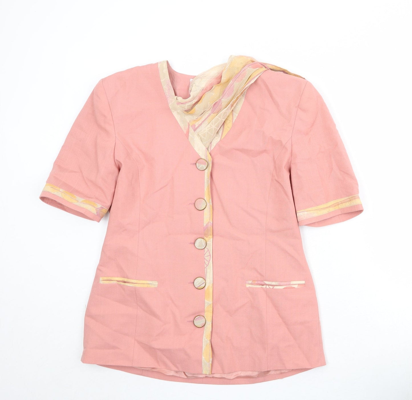 Womens UK Size 14 First Avenue Regular Pink Blazer