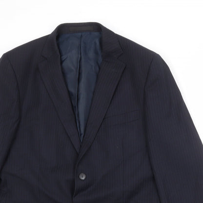 Mens UK Size 42 Marks and Spencer Regular Black Suit Jacket