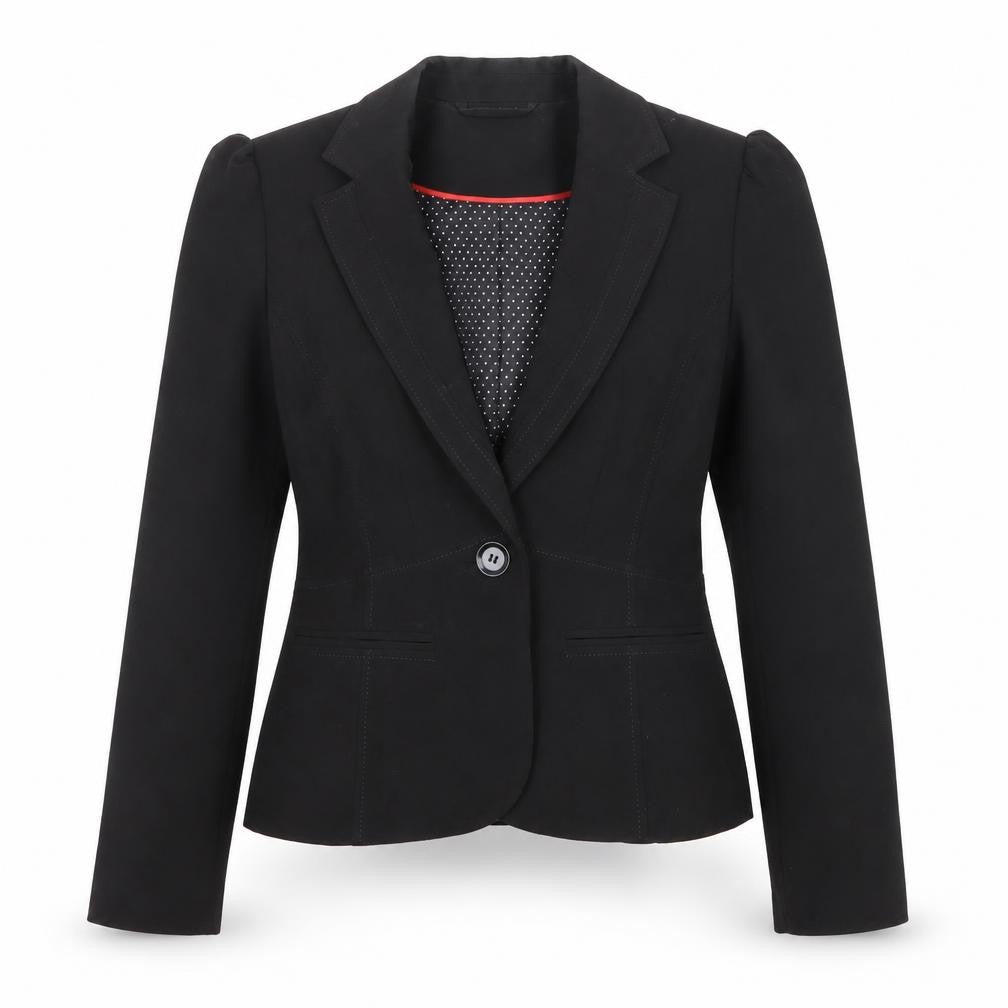 Womens UK Size 10 New Look Regular Black Blazer