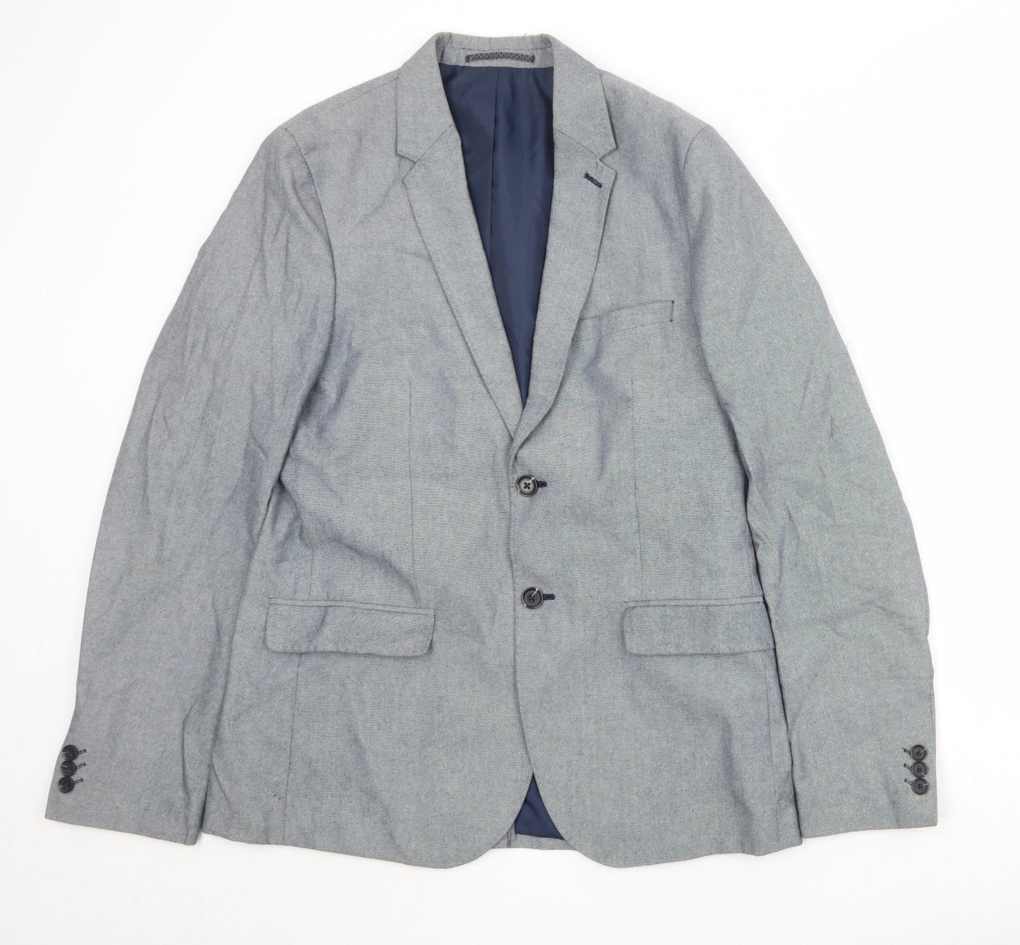 Mens UK Size 40 Marks and Spencer Regular Grey Suit Jacket