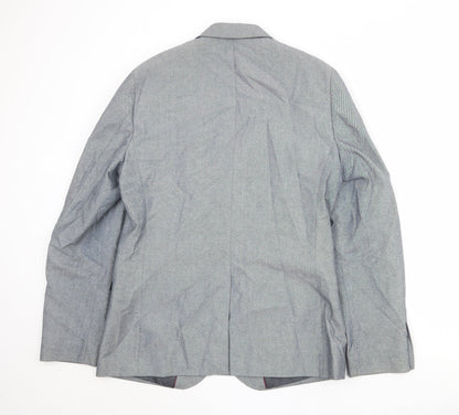 Mens UK Size 40 Marks and Spencer Regular Grey Suit Jacket