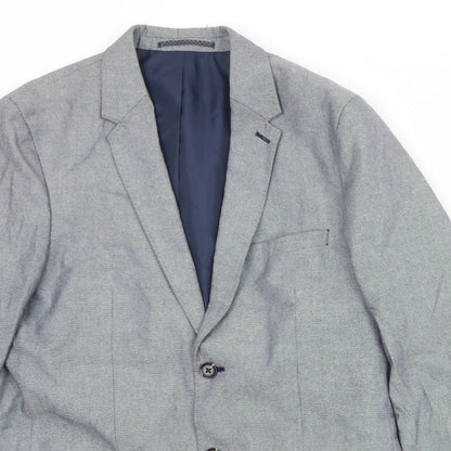 Mens UK Size 40 Marks and Spencer Regular Grey Suit Jacket