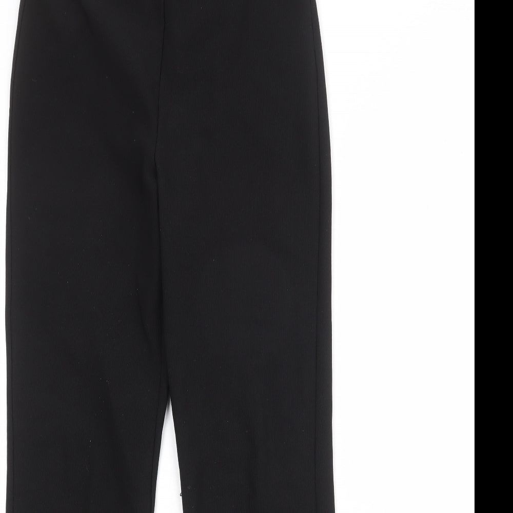 Womens UK Size 10 Bonmarché Regular Fit  Black Trousers