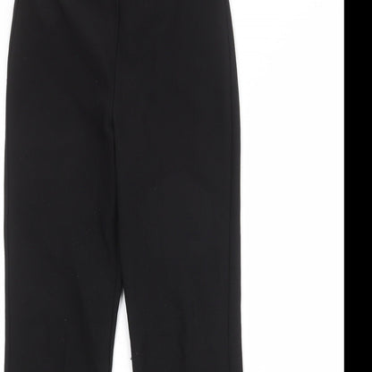 Womens UK Size 10 Bonmarché Regular Fit  Black Trousers