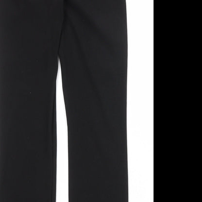 Womens UK Size 10 Bonmarché Regular Fit  Black Trousers