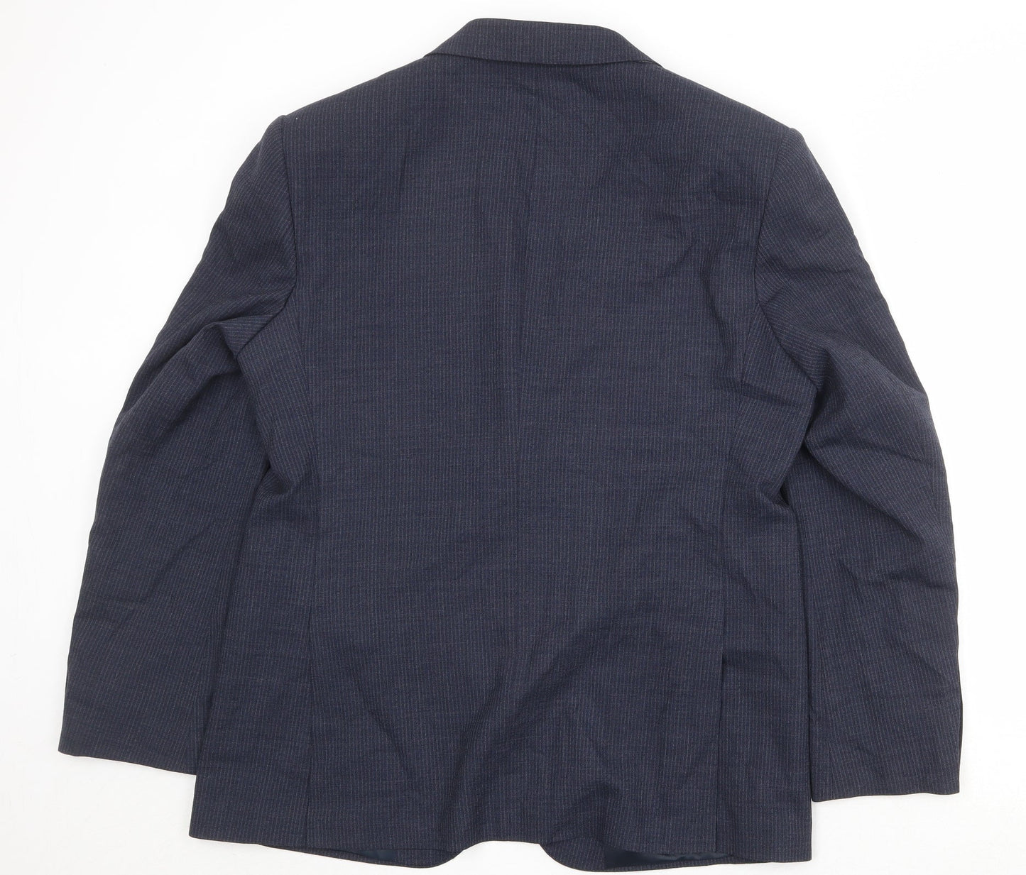 Mens UK Size 42 Marks and Spencer Regular Blue Suit Jacket