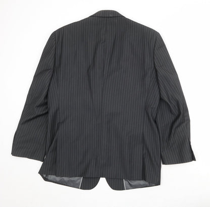 Mens UK Size 42 Charlton Grey Regular Grey Suit Jacket