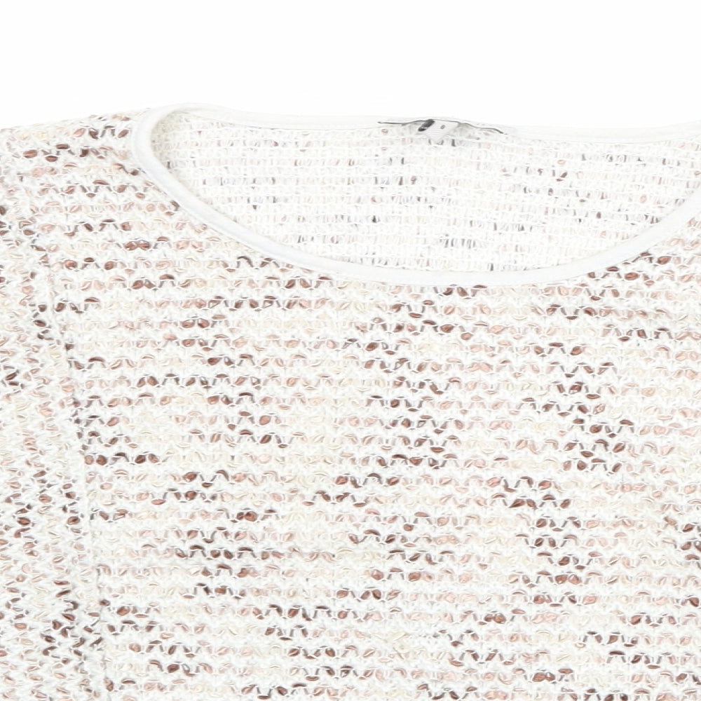 Womens UK Size 6 NEXT Beige Pullover Jumper