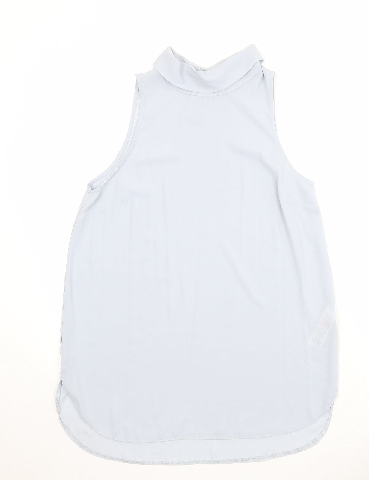 Womens UK Size 12 New Look Blue Basic Tank