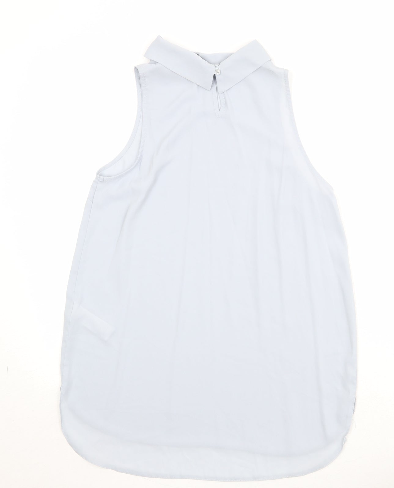 Womens UK Size 12 New Look Blue Basic Tank