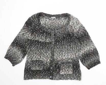 Womens UK Size L Per Una Multicoloured Cardigan Jumper