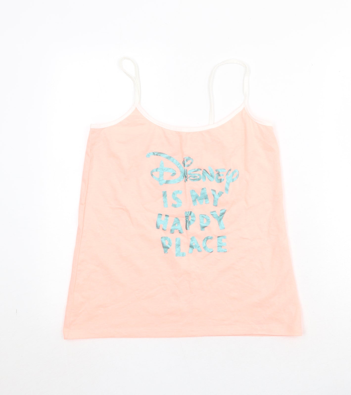 Womens UK Size M Disney Pink Camisole Tank