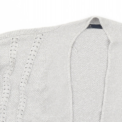 Womens UK Size 18 EWM Grey Cardigan Jumper
