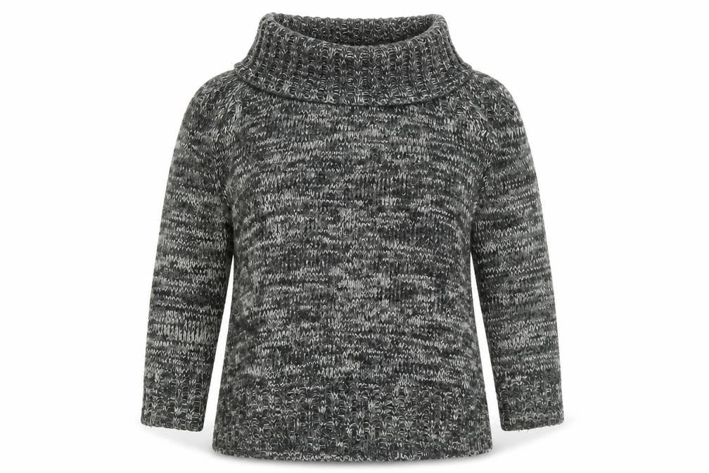 Womens UK Size 12 New Look Grey Pullover Jumper