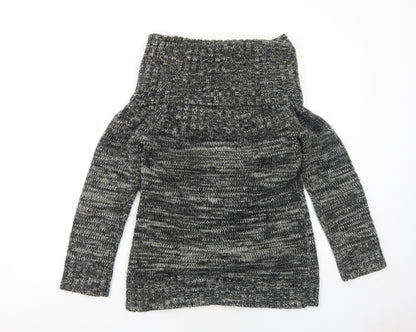 Womens UK Size 12 New Look Grey Pullover Jumper