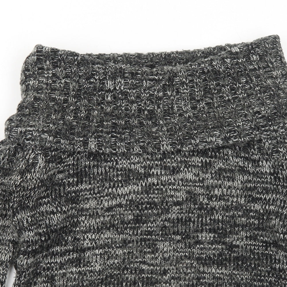 Womens UK Size 12 New Look Grey Pullover Jumper