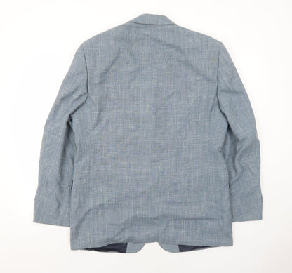 Mens UK Size 40 Digel Regular Blue Suit Jacket