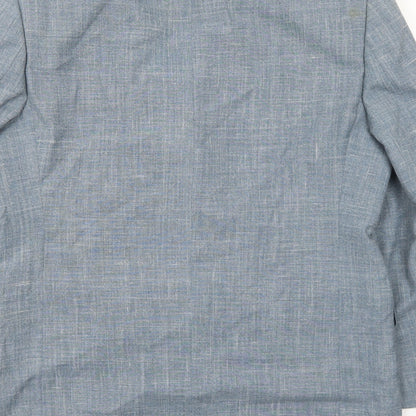 Mens UK Size 40 Digel Regular Blue Suit Jacket