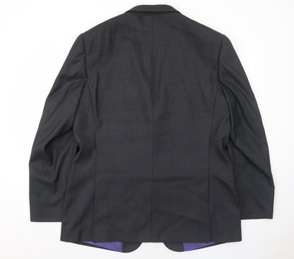 Mens UK Size 44 Milan Collection Regular Grey Suit Jacket