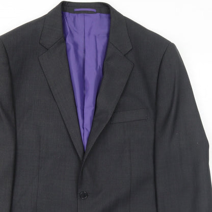 Mens UK Size 44 Milan Collection Regular Grey Suit Jacket