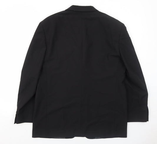 Mens UK Size 40 Marks and Spencer Regular Black Suit Jacket