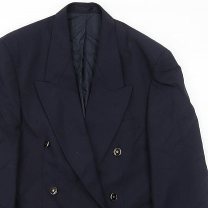 Mens UK Size 38 Debenhams Regular Blue Suit Jacket